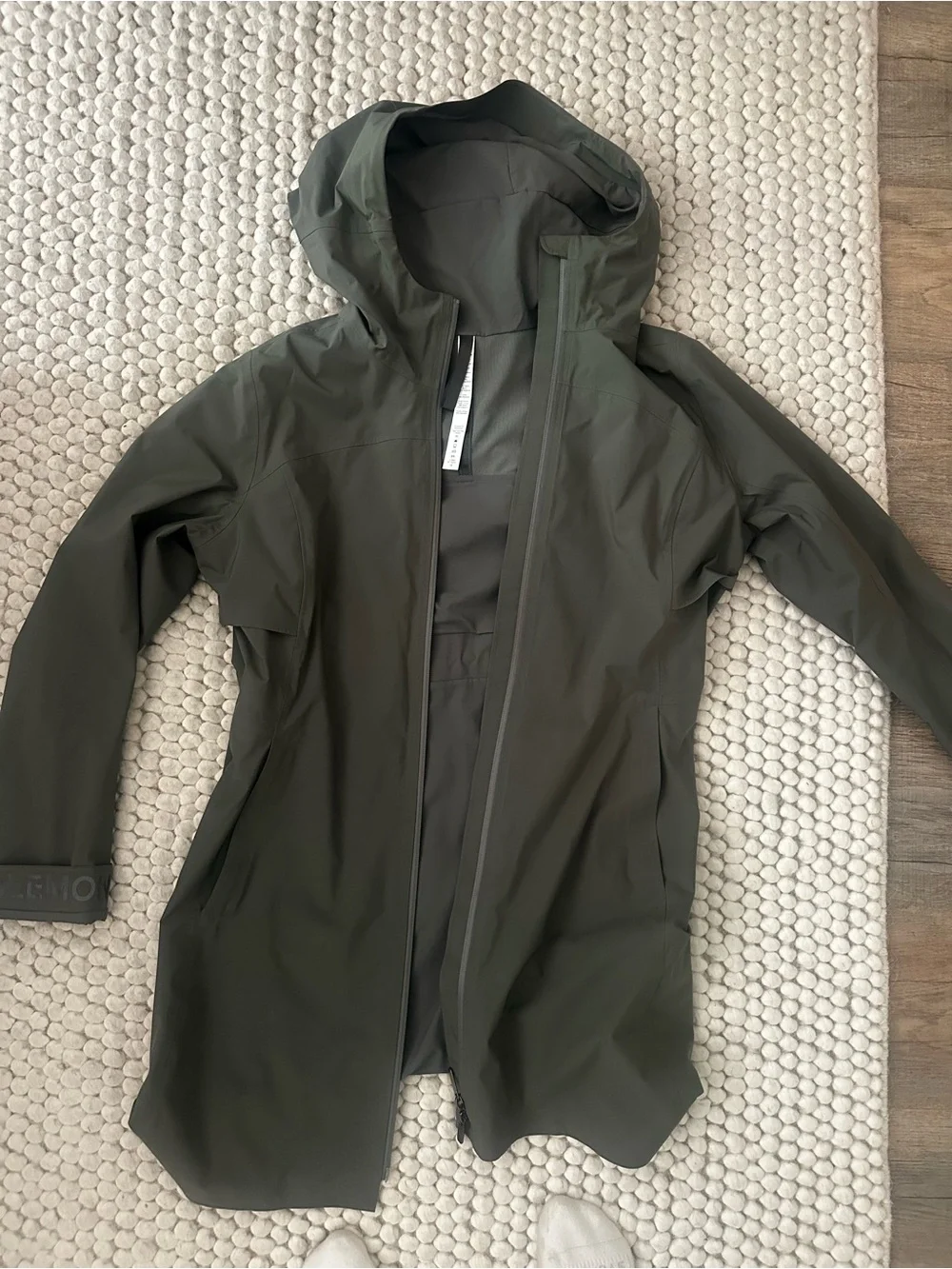 Lululemon Hooded Raincoat